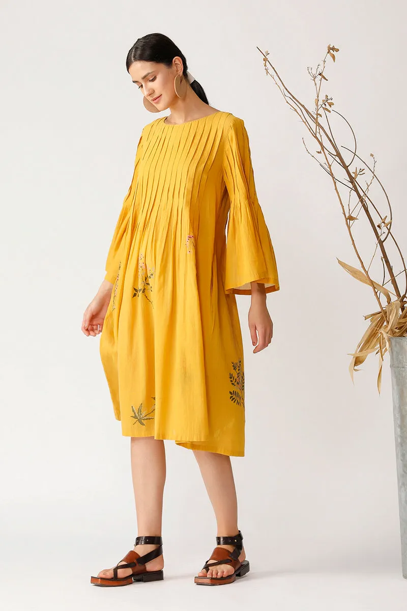 Yellow Aronia Embroidered Tunic