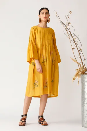 Yellow Aronia Embroidered Tunic