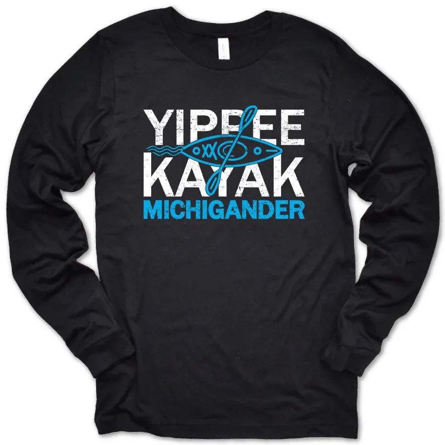 Yippee Kayak long sleeve tee