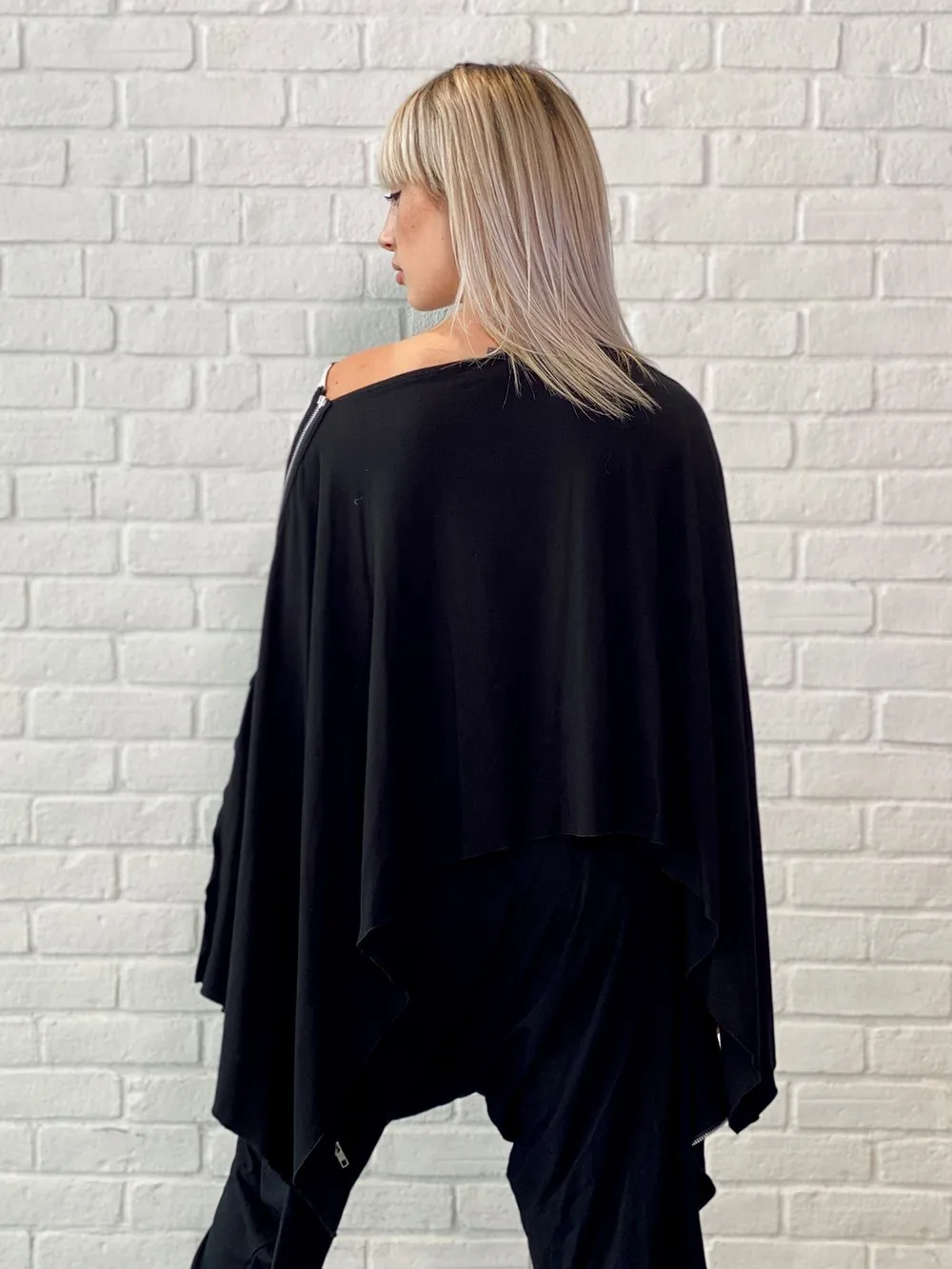 Zip Cape - Retro Roses Girls - One Size