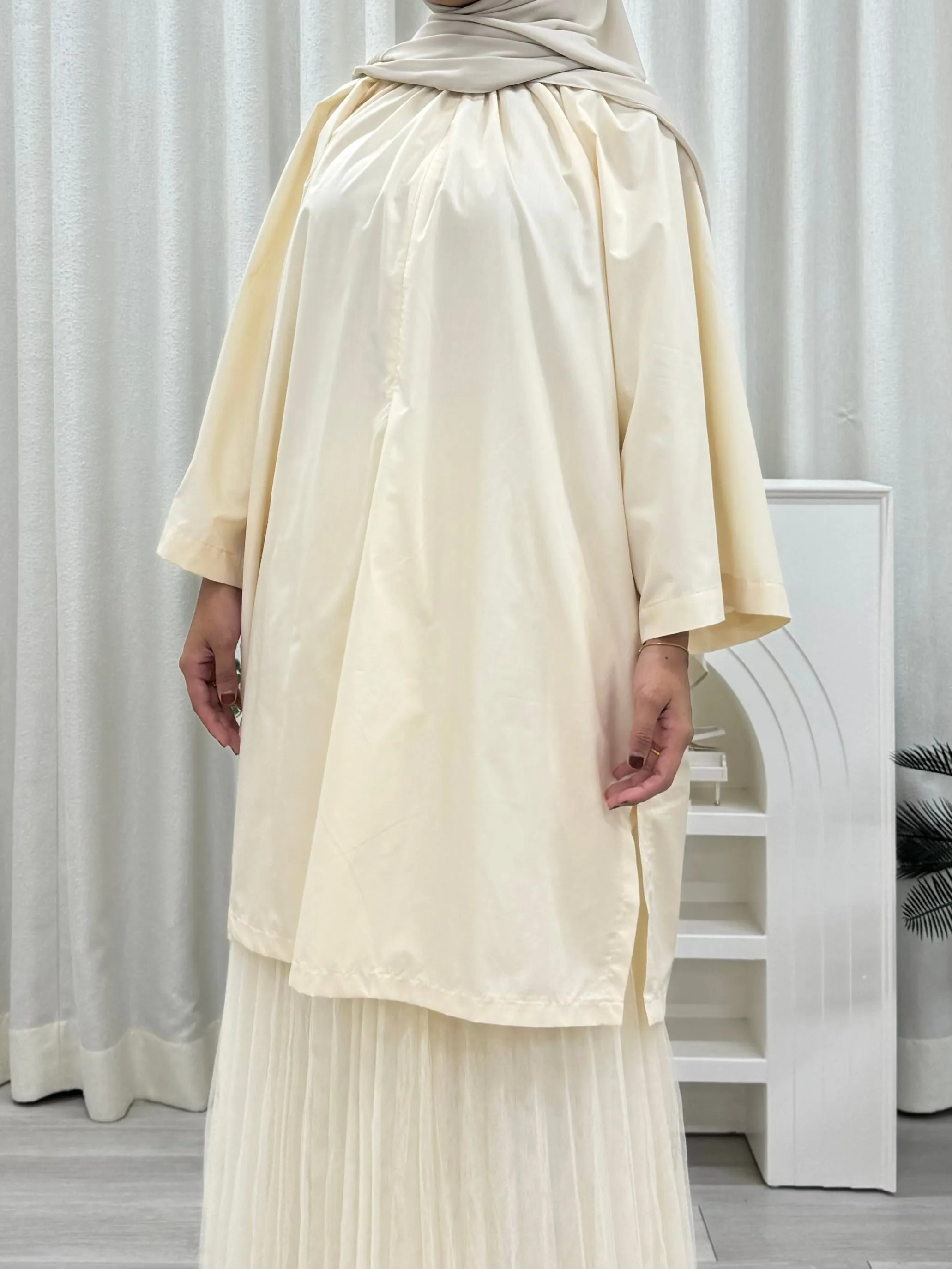 Zora Raglan Cotton Oversized Tunic