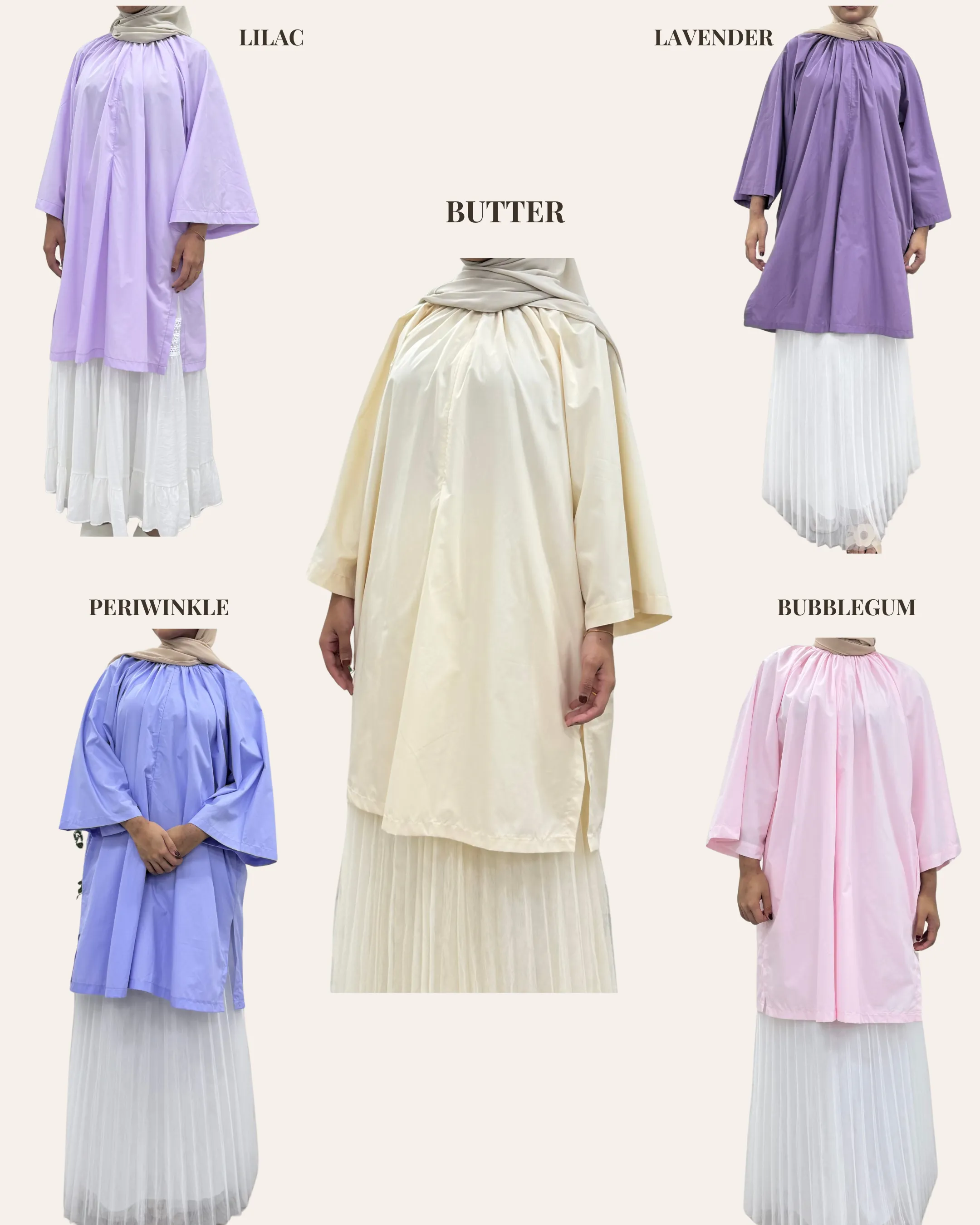 Zora Raglan Cotton Oversized Tunic