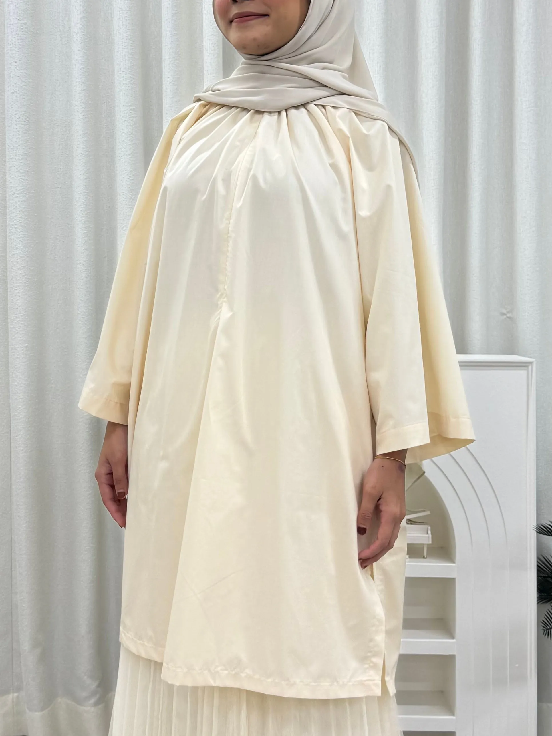 Zora Raglan Cotton Oversized Tunic