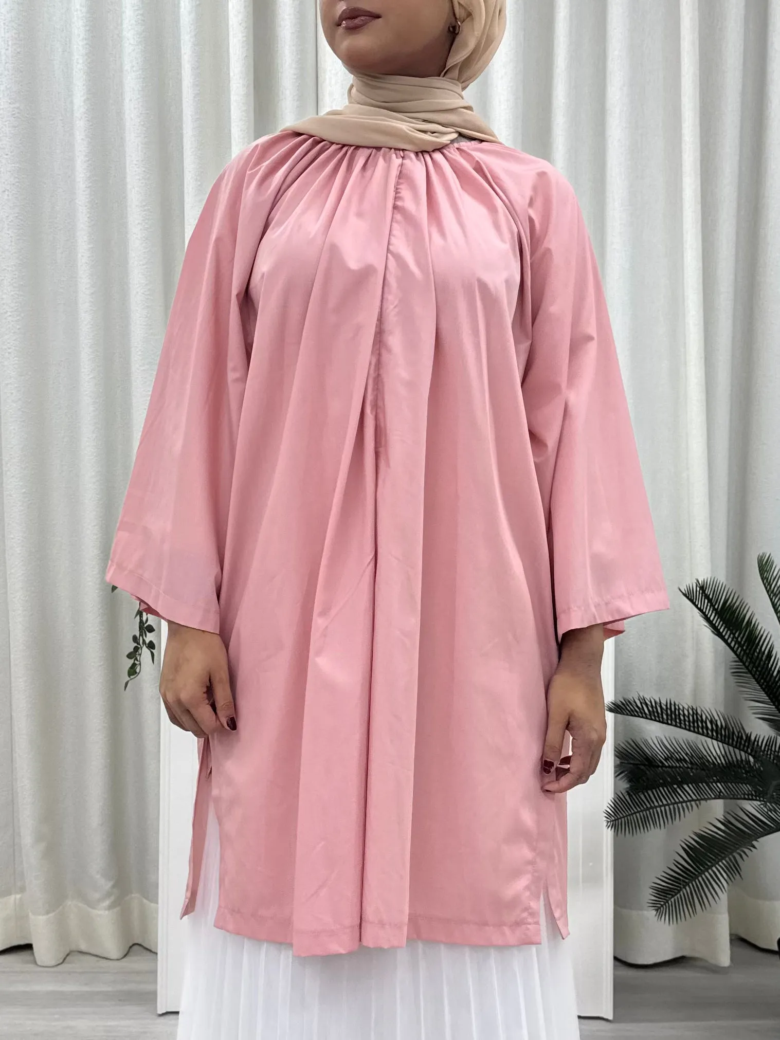 Zora Raglan Cotton Oversized Tunic